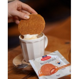 Gaufres Hollandaises au Caramel (Carton 18 Sachets de 2) Daelmans