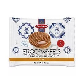 Gaufres Hollandaises au Caramel (Carton 18 Sachets de 2) Daelmans