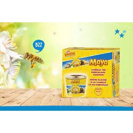 Pot Maya l'Abeille (4 x 90ml) Ijsboerke