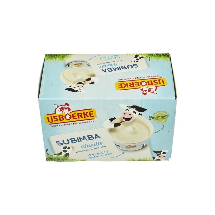 Pot Subimba Vanille (12x90ml) Ijsboerke