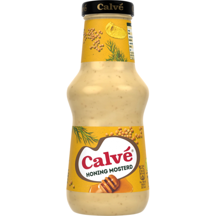 Moutarde au Miel Calvé Bout.250ml