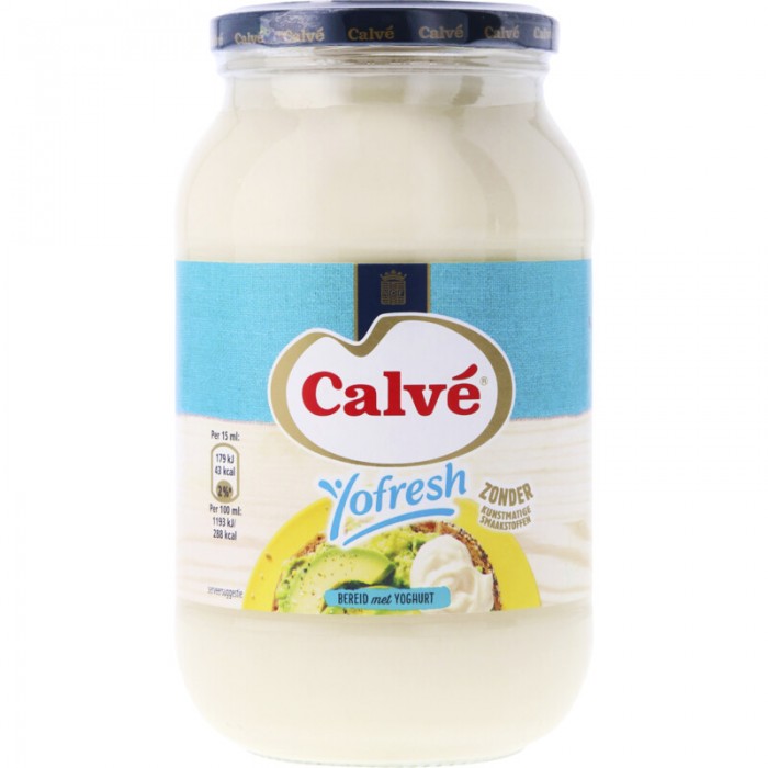 Mayonnaise Yofresh Calvé Bocal 650ml