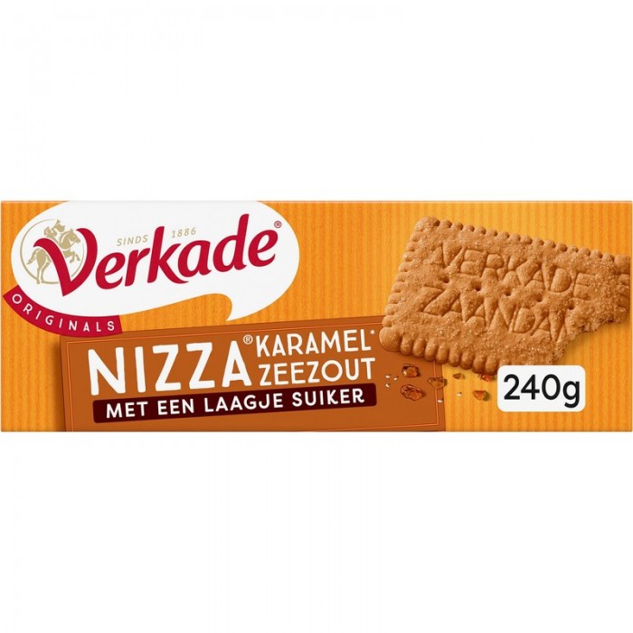 Biscuits Nizza Caramel salé 240g Verkade
