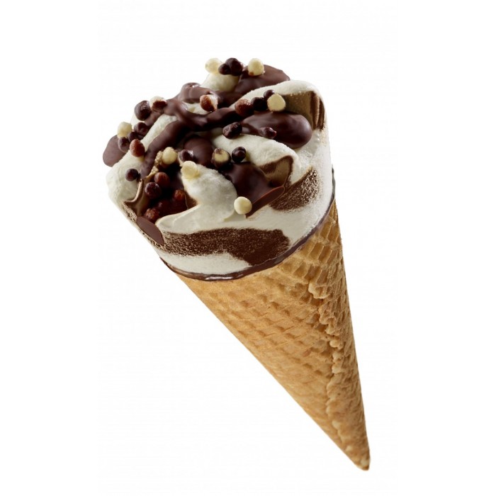 Cornet d'Amour Vanille Chocolat "PROMO" (16x120ml) Ijsboerke