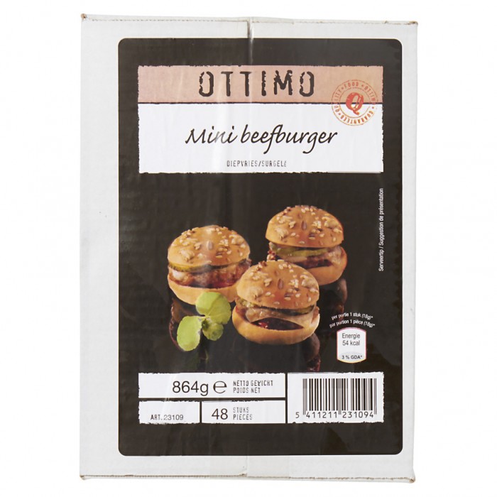 Mini Beefburger (48 x 18g) Ottimo