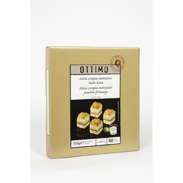 Mini Croque Mr Jambon Fromage (60 x 18g) Ottimo