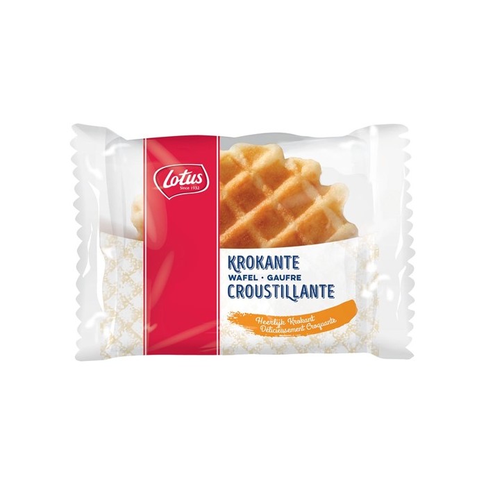 Gaufres Croustillantes (Carton 120 x 9g) Lotus