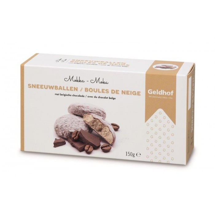 Boules de Neige Moka 150g Geldhof