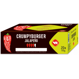CrumpyBurger Jalapeno (20 x 115g) Vanreusel