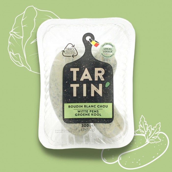 Boudin Blanc au Chou Vert (2 x 150g) D'Argifral