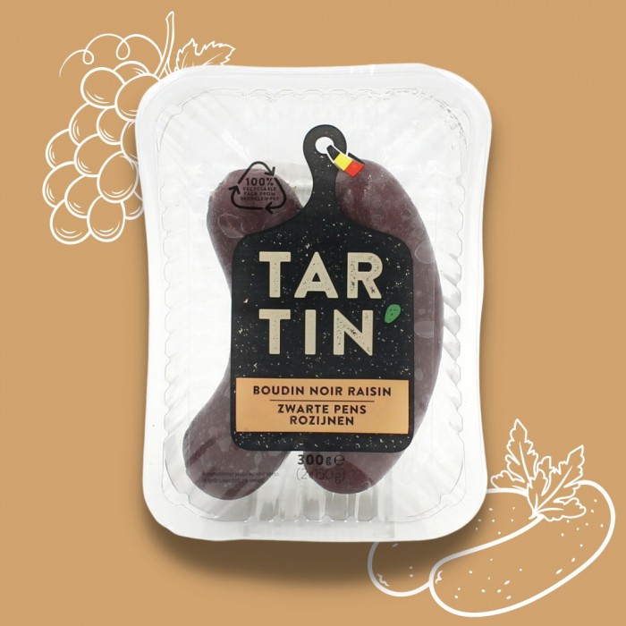 Boudin Noir aux Raisins (2 x 150g) D'Argifral
