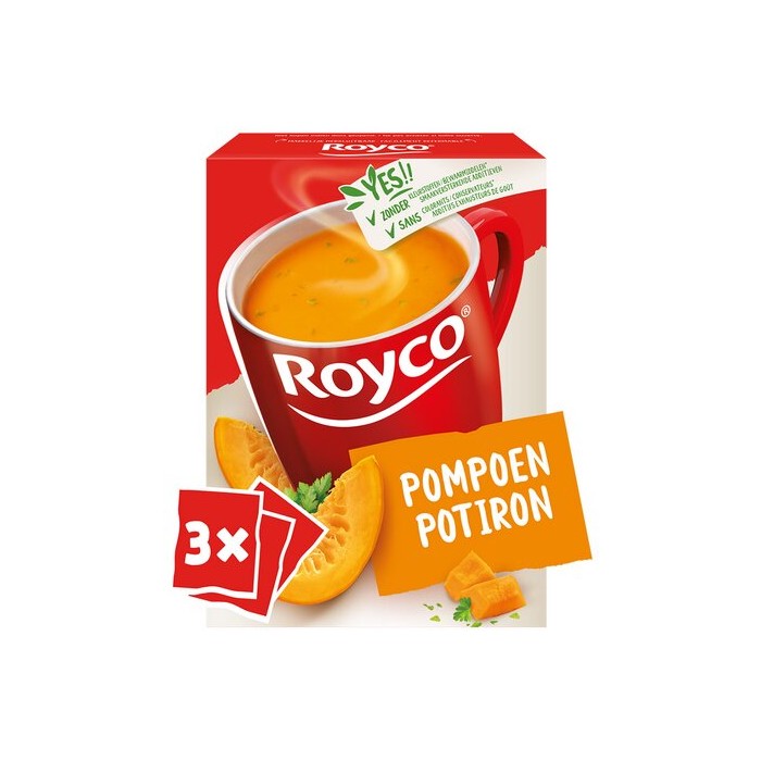 Soupe Potiron Classique Royco (3 Sachets)
