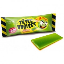 Têtes Brulées Pomme 150 Sticks Boite Présentoir