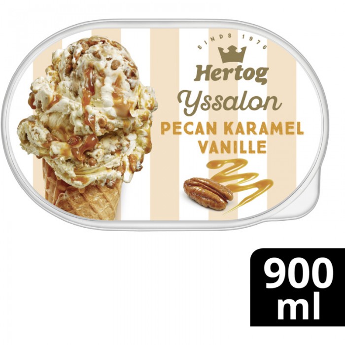 Glace Noix Pécan Caramel Vanille 900ml Hertog
