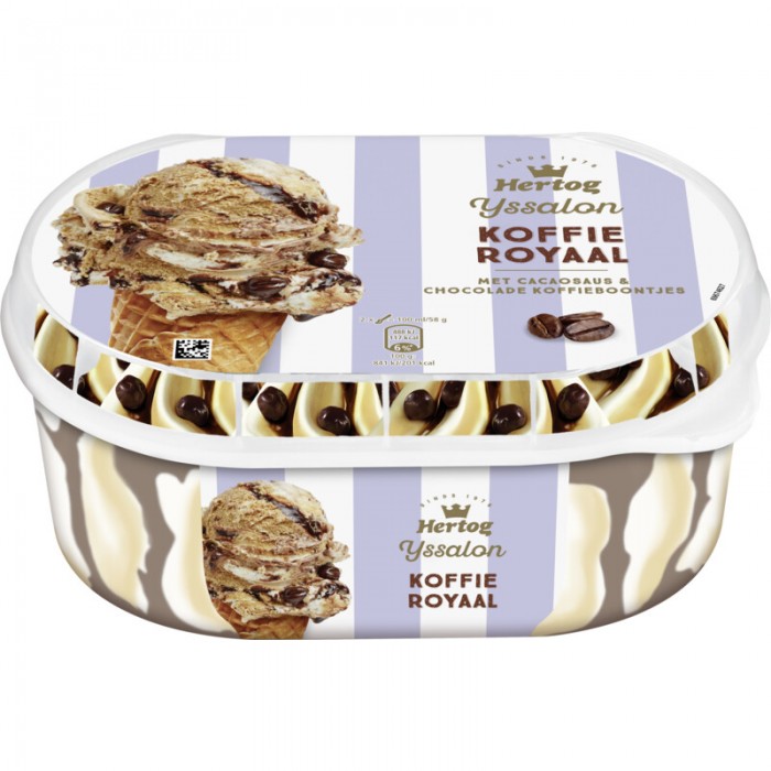 Glace Café Royal 900ml Hertog