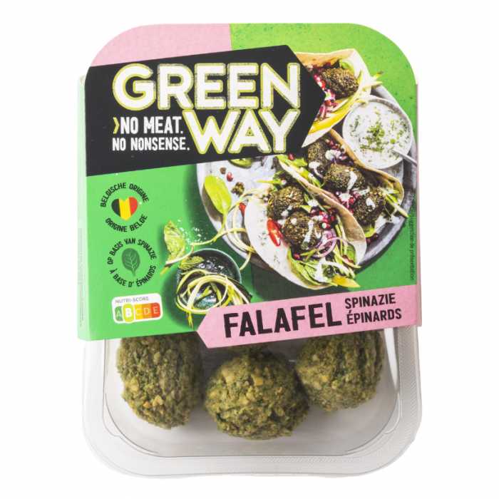 Falafel aux Epinards Végétalien 170g Greenway