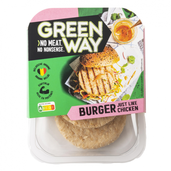 Burger "Just Like Chicken" Végétalien 170g Greenway