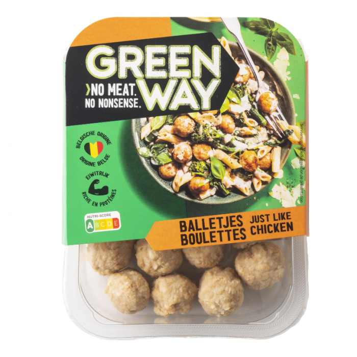 Boulettes "Just Like Chicken" Végétalien 160g Greenway