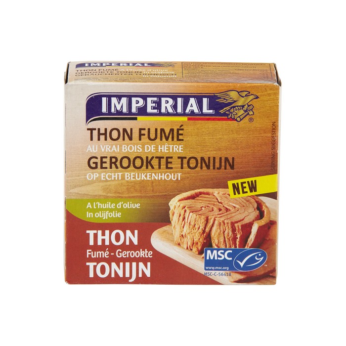 Thon fumé au bois de hêtre160g Impérial