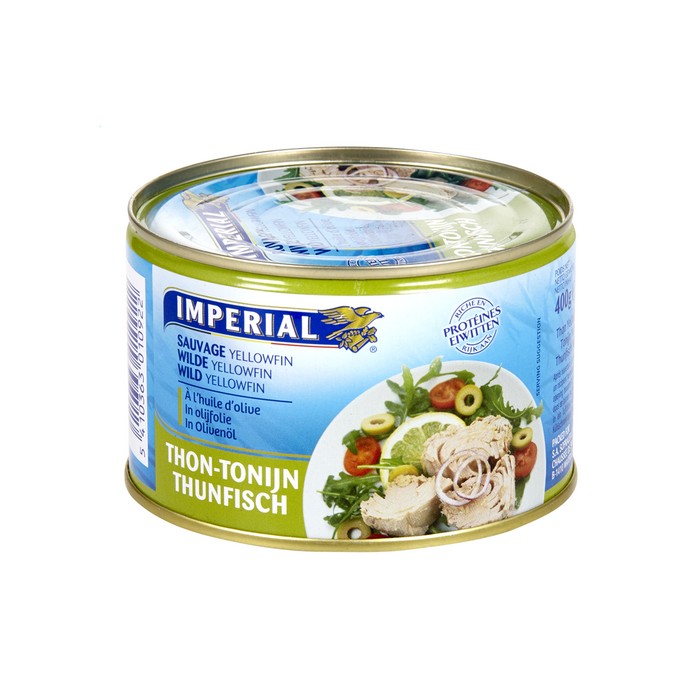 Thon Sauvage Huile Olive 400g Impérial