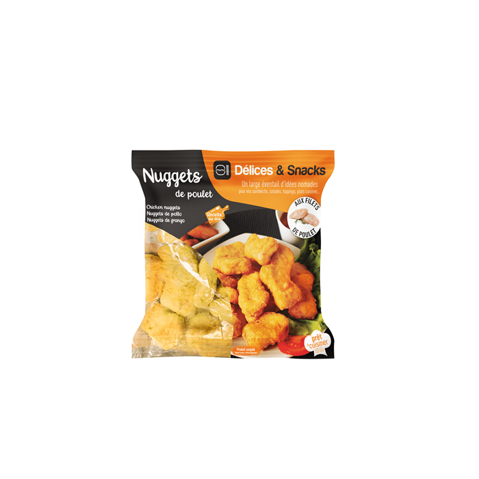 Nuggets Poulet Halal 1kg Délices & Snacks