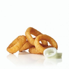 Oignons Rings en beignets avec Pâte à la Bière 1 kg Salomon Food