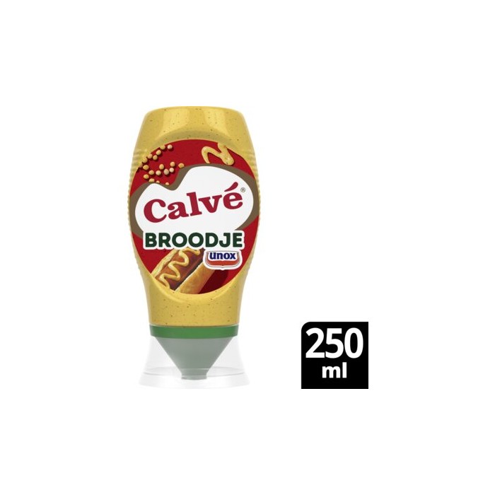 Moutarde Sucrée pour Sandwich Tube 250ml Calvé