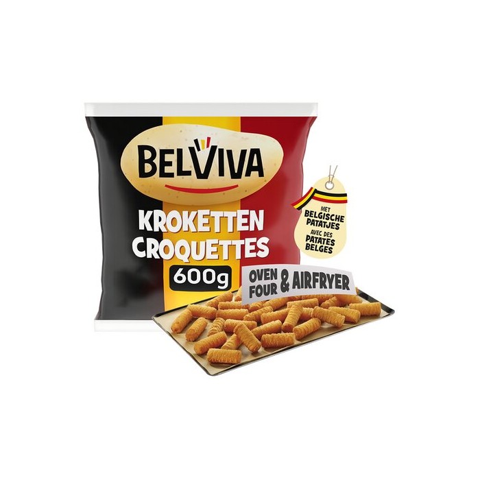 Croquettes Pdt 600g Belviva