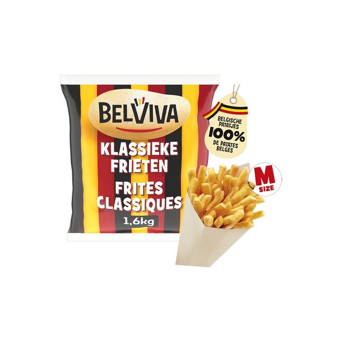 Frites Classiques 1.6kg Belviva