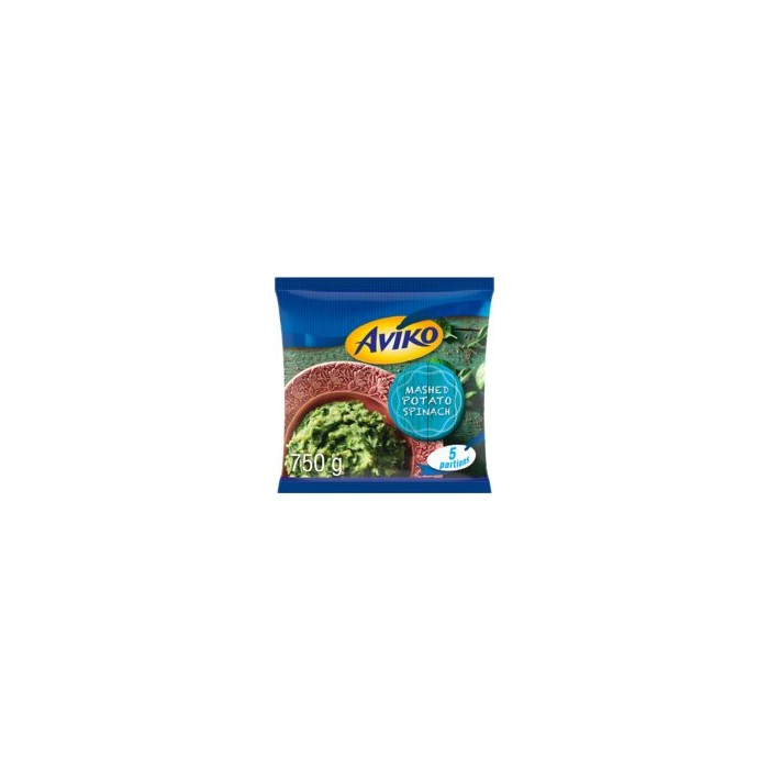 Purée PDT & Epinards 750g Aviko