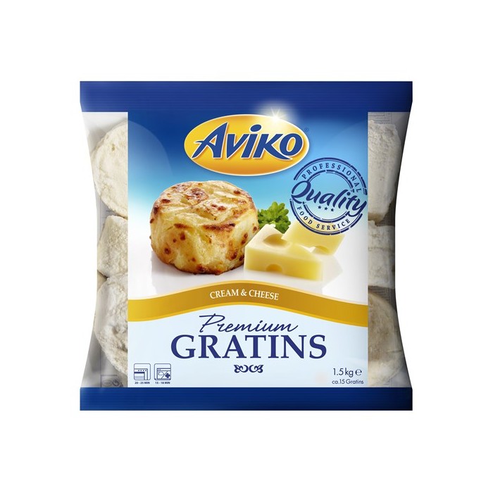 Gratin PDT Emmental & Crème15 x 100g Aviko