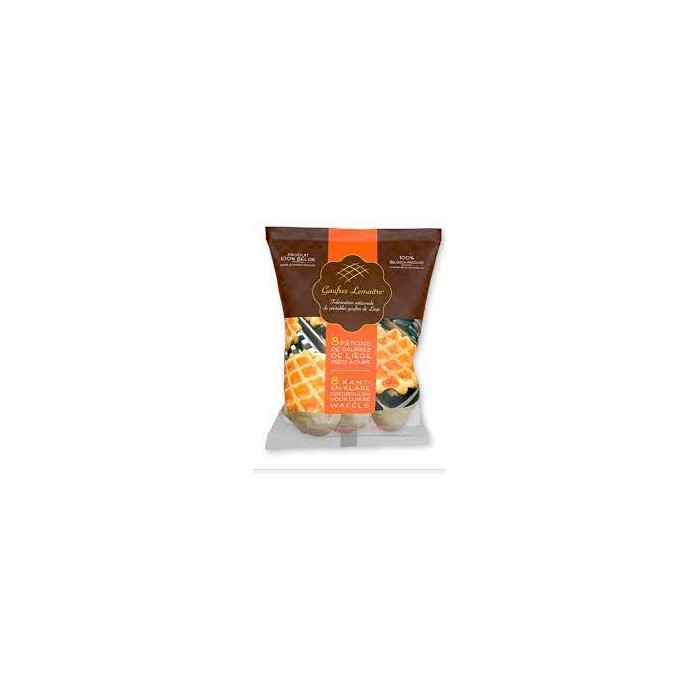 Pâtons Gaufres Liége 8 X 100g "Prêts à Cuire" Lemaître