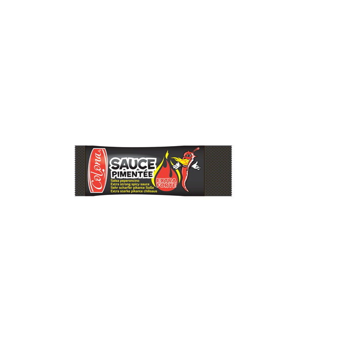 Huile pimentée Pizza EXTRA FORTE 1000 dosettes x 3ml Colona