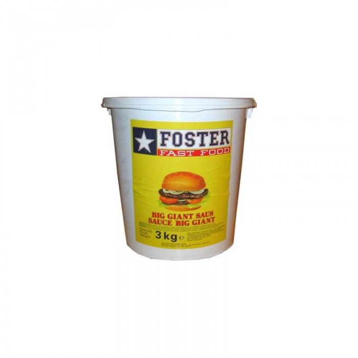 Sauce Big Burger "Sauce du Giant" FOSTER Seau 3Kgs