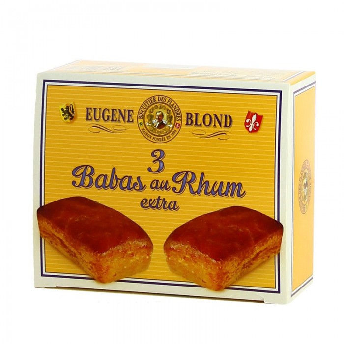 Baba au Rhum (3 x 80g) E.Blond
