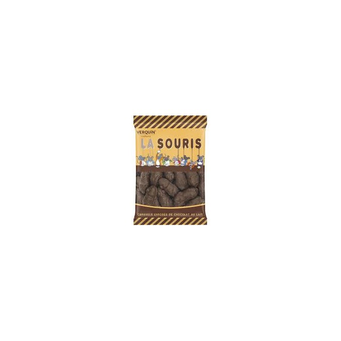 Souris Caramel & Chocolat au Lait 220g Verquin