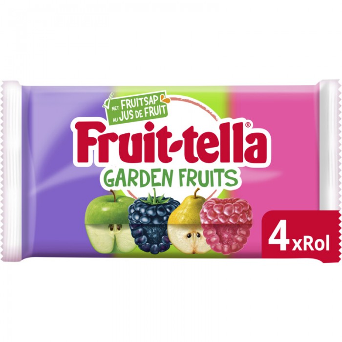 Fruit'Tella Garden Fruits 4 x 41g