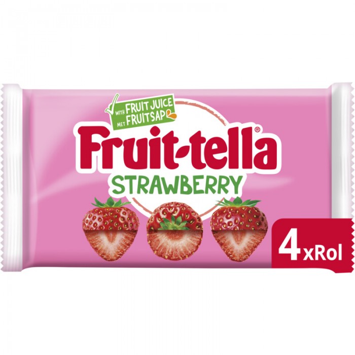 Fruit'Tella Fraise 4 x 41g