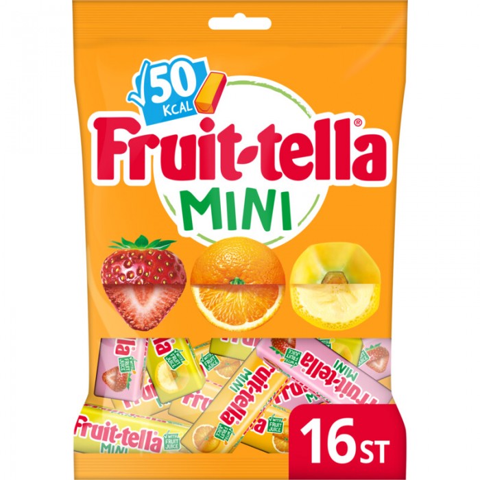 Fruit'Tella Mini x 16 x 3 carrés