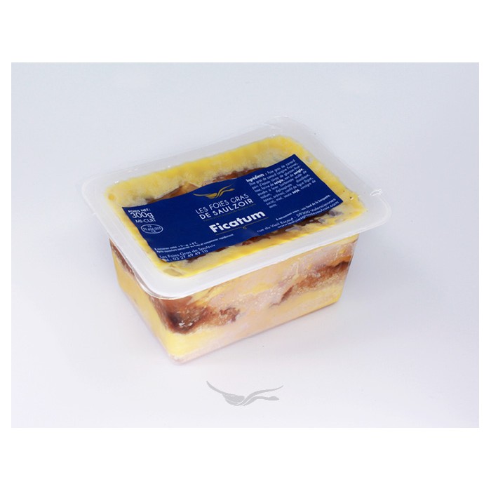 Charlotte de Foie Gras Figues & Pain Epices"Ficatum" Frais 300g FGS