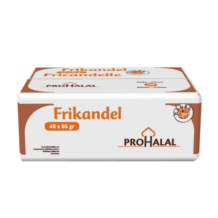Fricadelles de Poulet Halal 40 x 85g Vanreusel