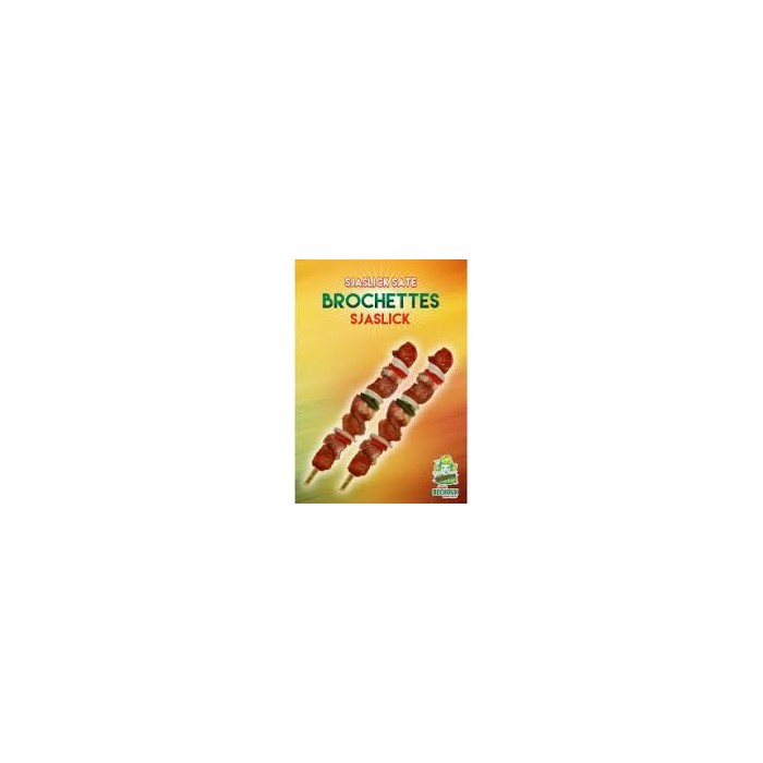 Brochette Porc Sjaslick saté 4 x 200g Bechoux