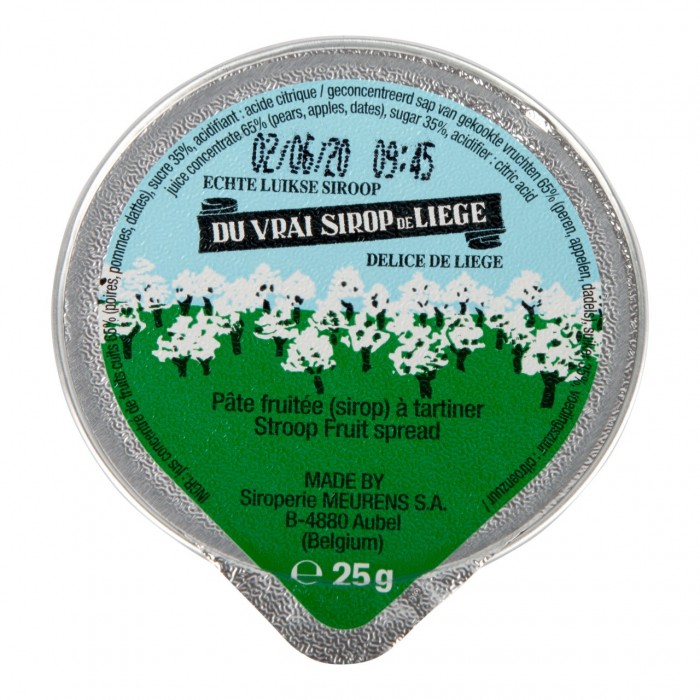 Sirop de Liège Meurens 100 Dosettes x 25g