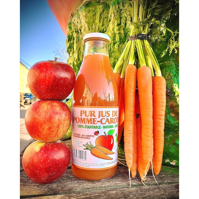 Jus Pomme - Carotte de Brunehaut 1L