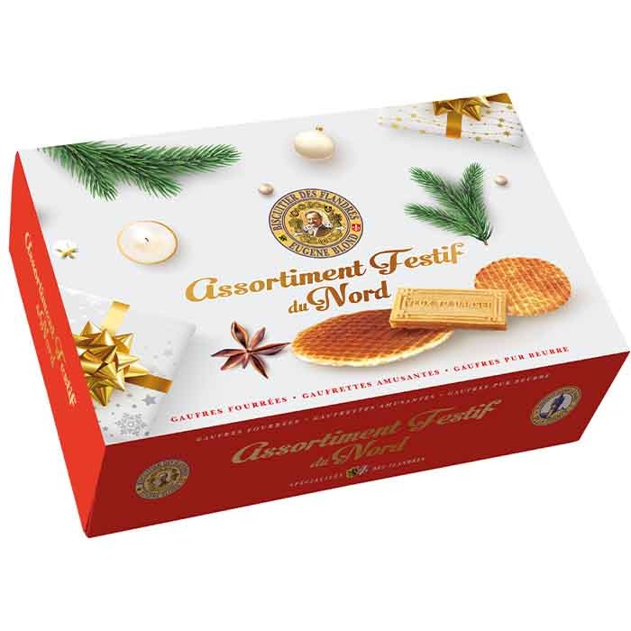 Gaufres Assortiment Festif du Nord 560g  E.Blond
