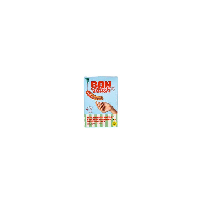 Saucisse Italienne Véggie à base de Pleurotes (2 x 90g) BonMush