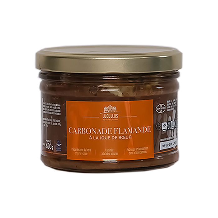 Carbonnade à la joue de Boeuf 400g Lucullus