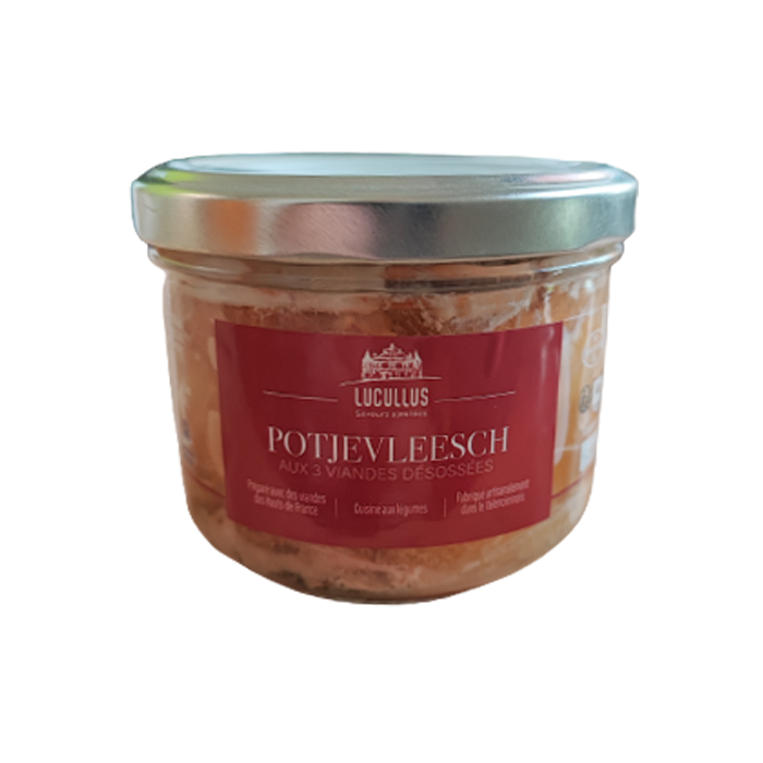 Potjevleesch 3 Viandes SANS OS 220g Lucullus