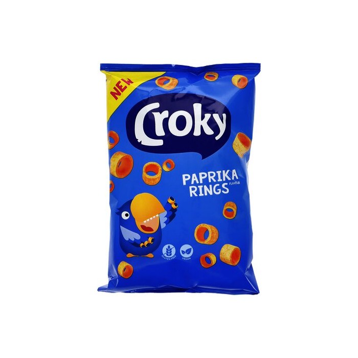 Rings Paprika 100g Croky