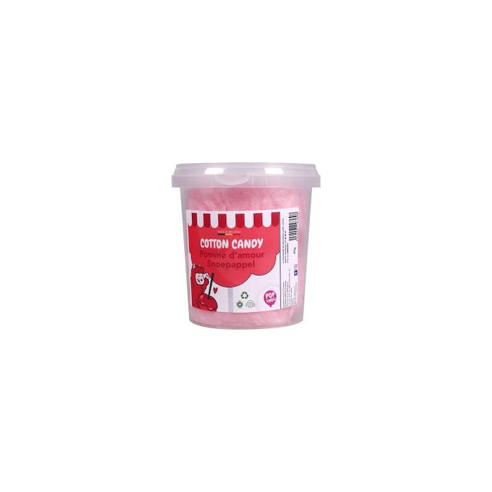 Barbe à Papa Fraise 40g Seau